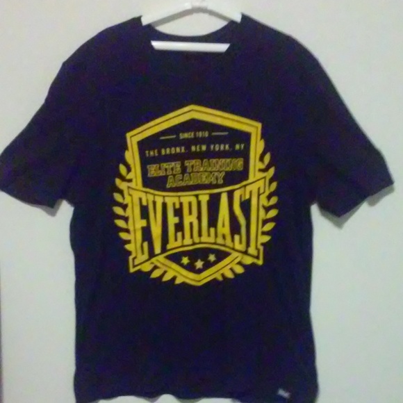 Everlast Black T Shirt 3XL EverDri - Picture 1 of 6